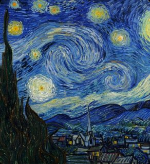 The Starry Night by Vincent van Gogh
