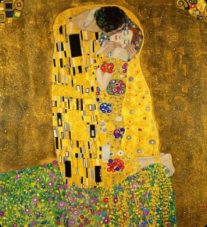 The Kiss by Gustav Klimt